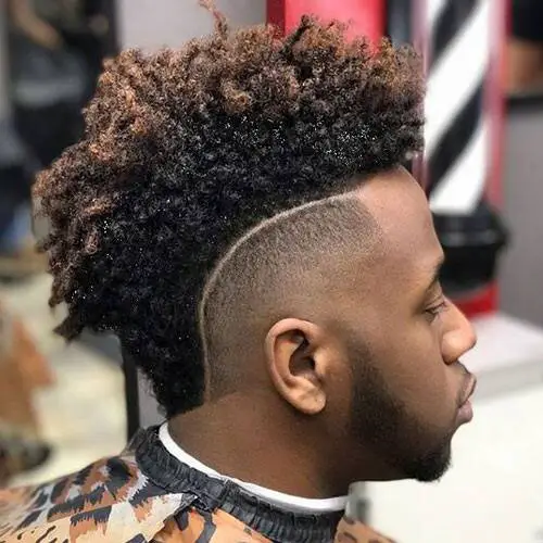 Mix of Fade and Frohawk