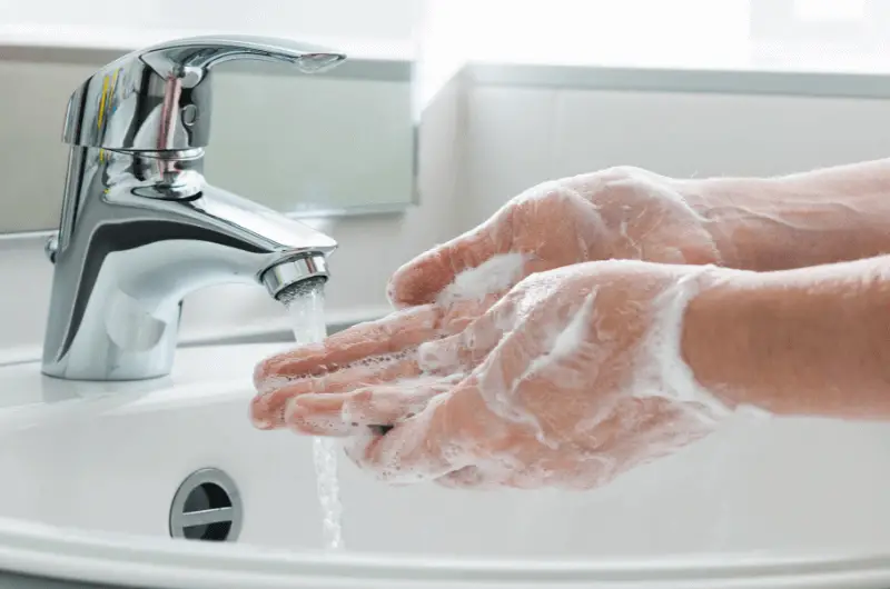 Washing Hands Regularly